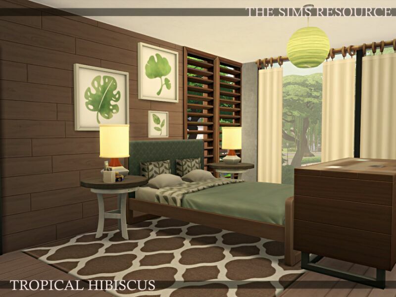 sims 4 cc tropical hibiscus nocc by simzmora 7