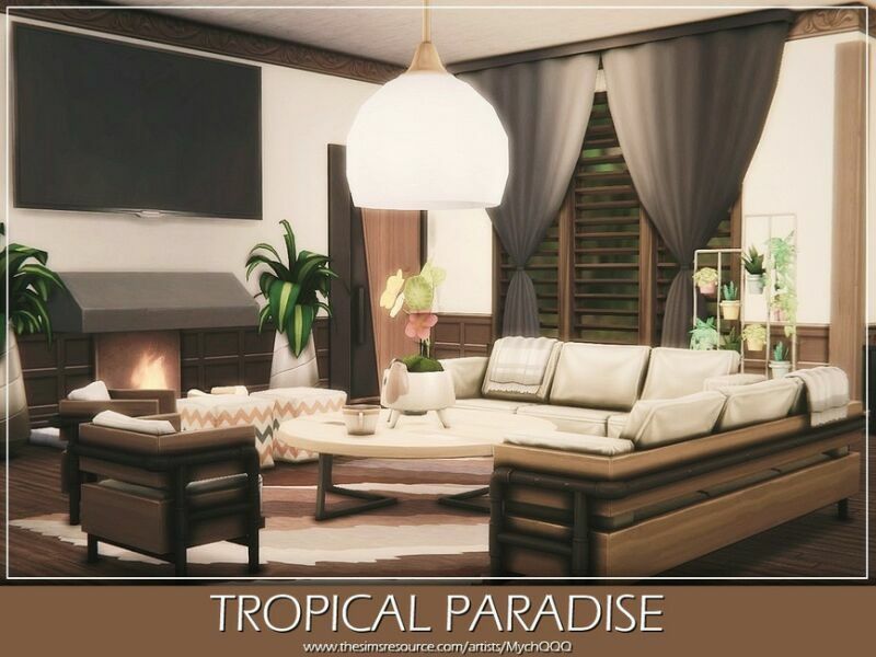 sims 4 cc tropical paradise by mychqqq 4