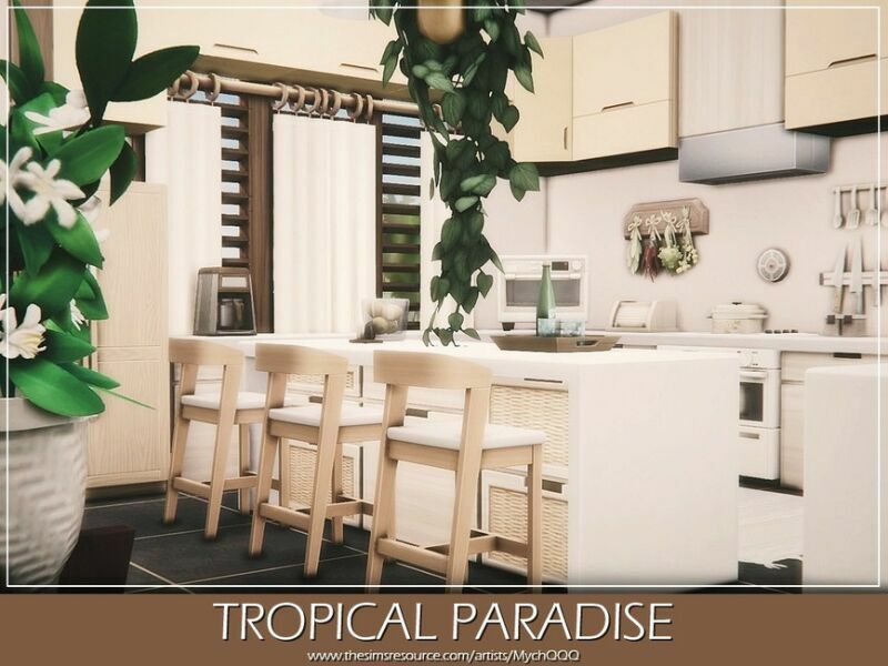 sims 4 cc tropical paradise by mychqqq 5