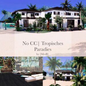 Tropisches Paradise |CC Free By Mrsbarbiex3 Sims 4 CC