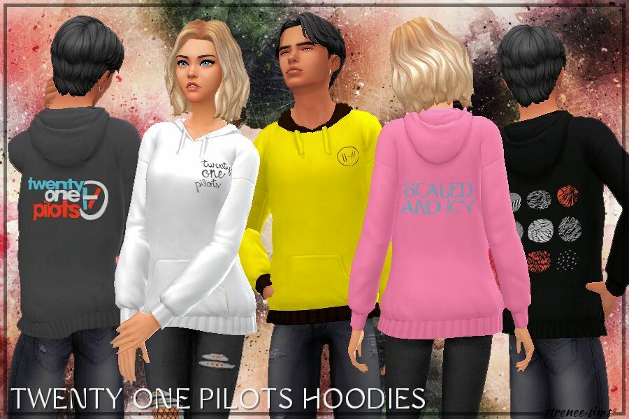 Twenty ONE Pilots Stuff Sims 4 CC