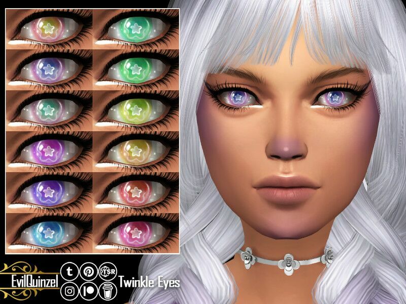 Twinkle Eyes Sims 4 CC