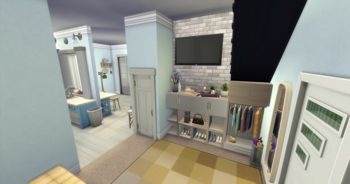 sims 4 cc uni roomie house no cc by imaliyahteapot 5