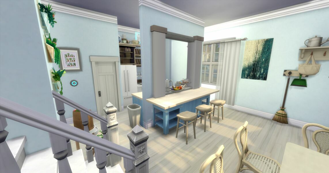 sims 4 cc uni roomie house no cc by imaliyahteapot 6