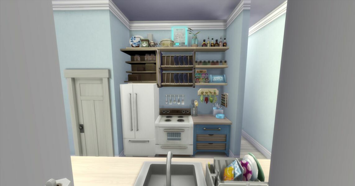 sims 4 cc uni roomie house no cc by imaliyahteapot 7