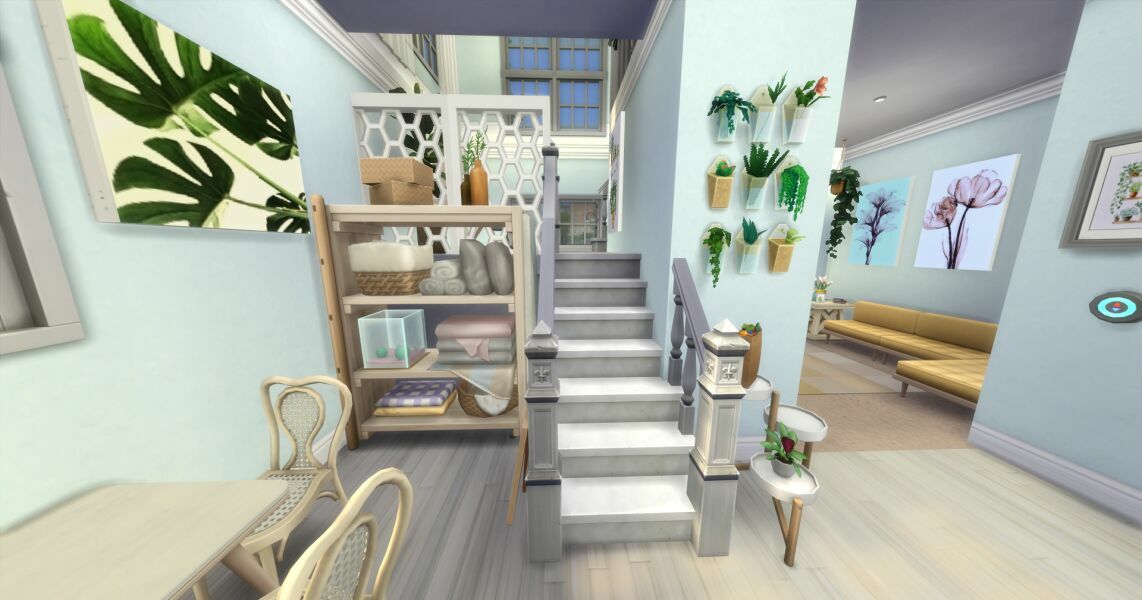 sims 4 cc uni roomie house no cc by imaliyahteapot 8