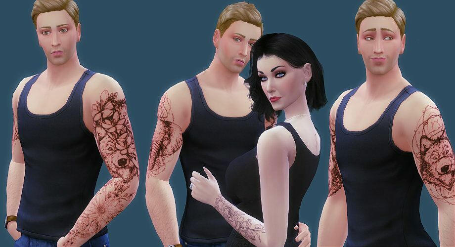 sims 4 cc unisex tattoo set 1 by geekygamingstuff 3