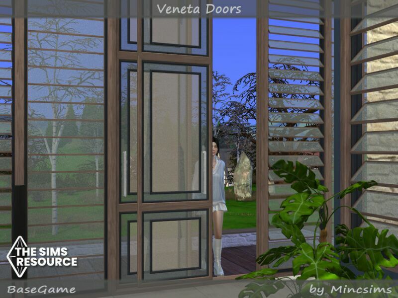 sims 4 cc veneta doors by mincsims 2