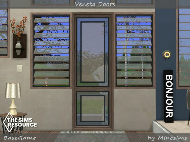 sims 4 cc veneta doors by mincsims 3