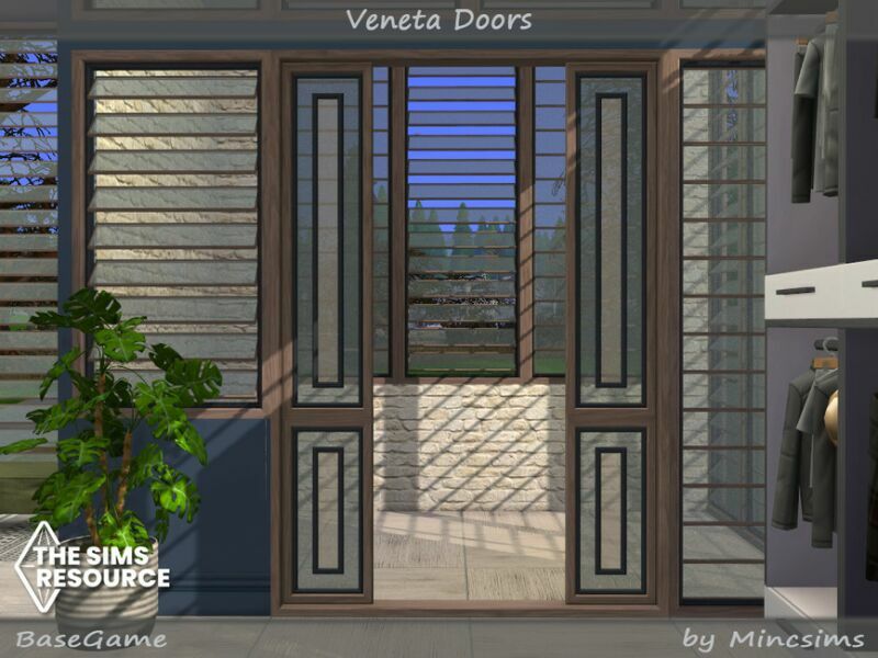 sims 4 cc veneta doors by mincsims 7