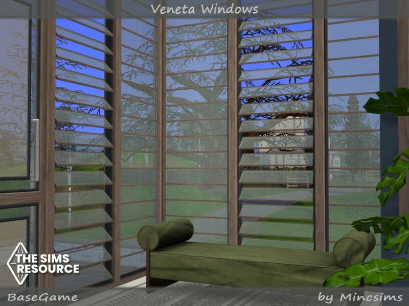 Veneta Windows By Mincsims Sims 4 CC