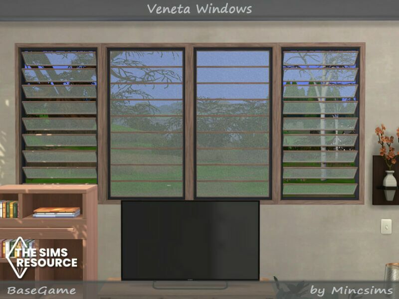 sims 4 cc veneta windows by mincsims 5