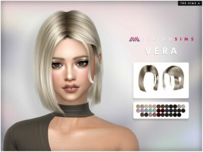 Vera Hair By Tsminhsims Sims 4 CC