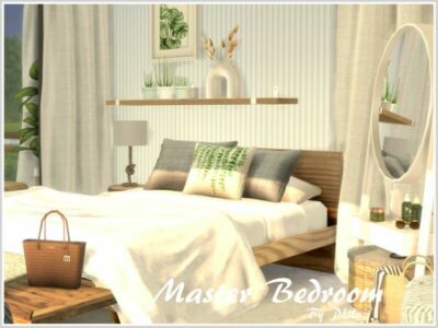 Villa D’Alt Master Bedroom By Philo Sims 4 CC