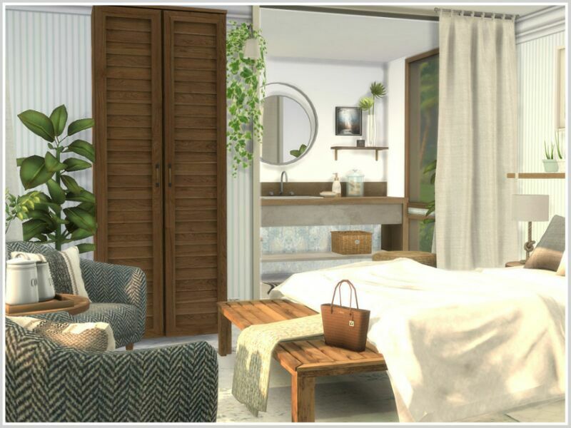 sims 4 cc villa dalt master bedroom by philo 3