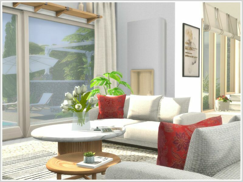 sims 4 cc villa dalt two in one by philo 2