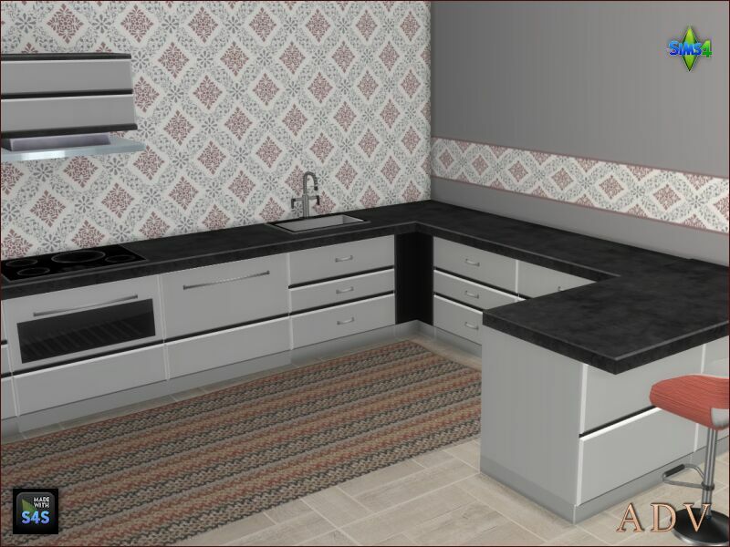 sims 4 cc wallpapers floors and rugs for the kitchen 9