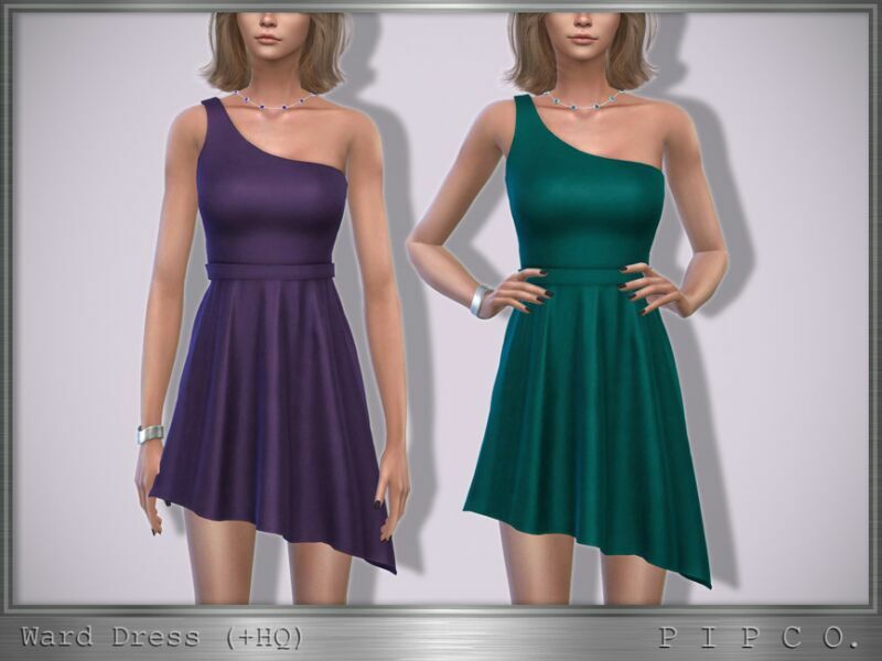 Ward Dress II By Pipco Sims 4 CC