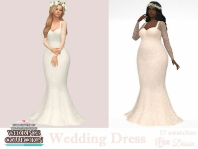 Wedding Dress Sims 4 CC