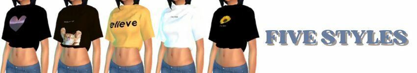 sims 4 cc wide sleeve t shirt by joegirl 2