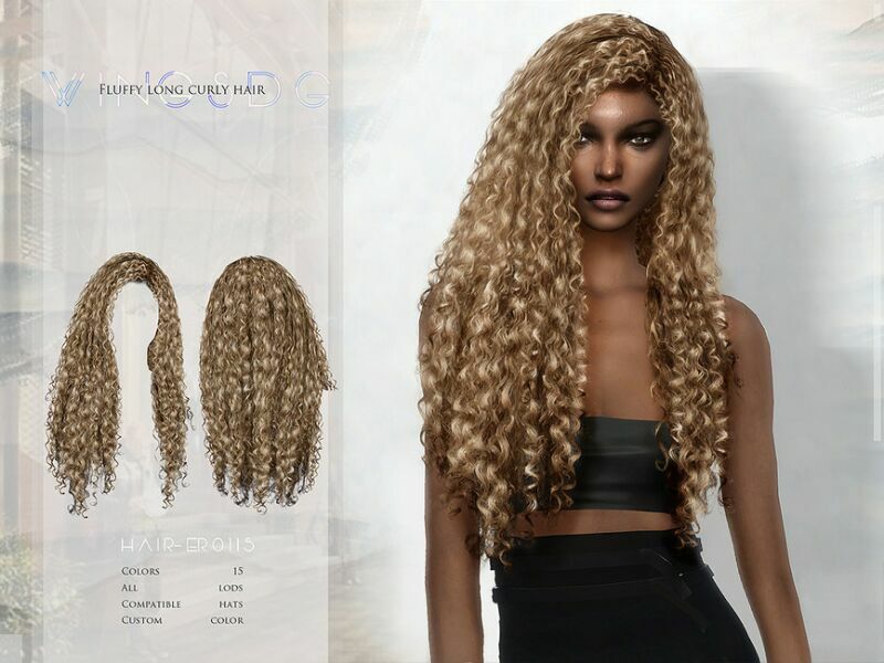 Wings-Er0115-Fluffy Long Curly Hair By Wingssims Sims 4 CC