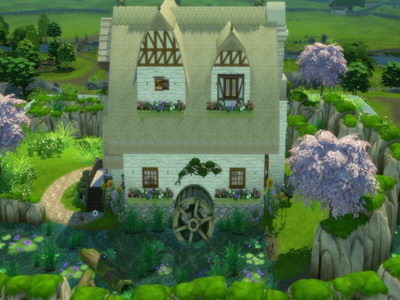 sims 4 cc witch princess cottage by susancho93 2