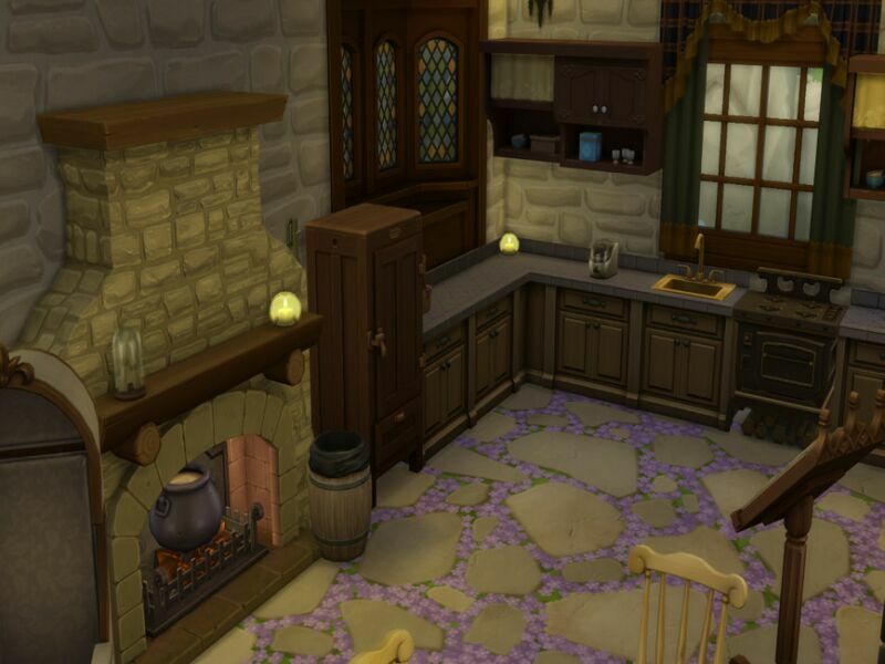 sims 4 cc witch princess cottage by susancho93 4