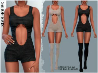 Women’S Overalls Sims 4 CC