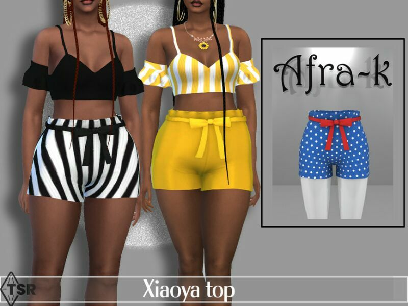 Xiaoya Shorts By Akaysims Sims 4 CC