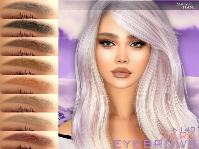 Zara Eyebrows N140 By Magichand Sims 4 CC