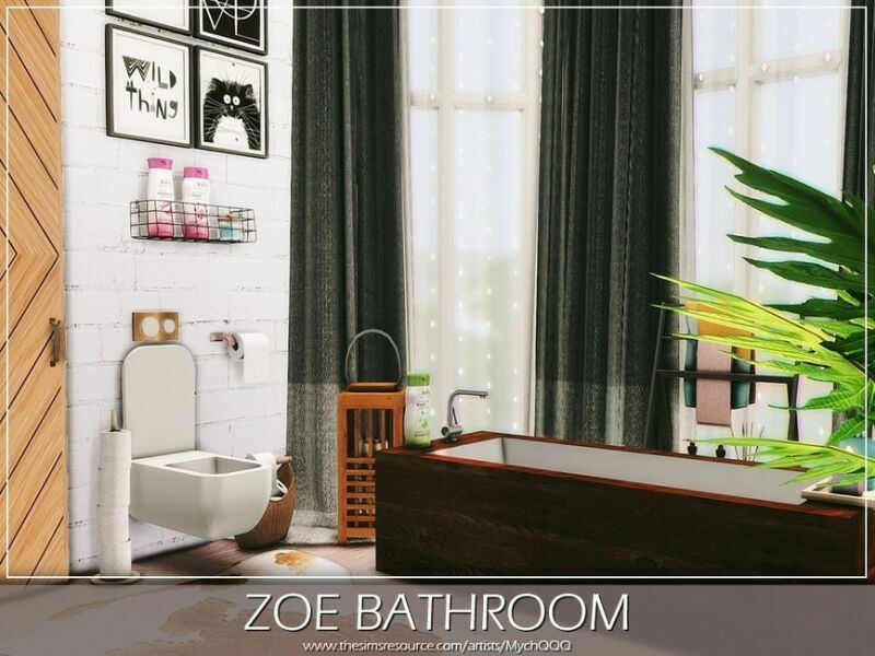 sims 4 cc zoe bathroom by mychqqq 3