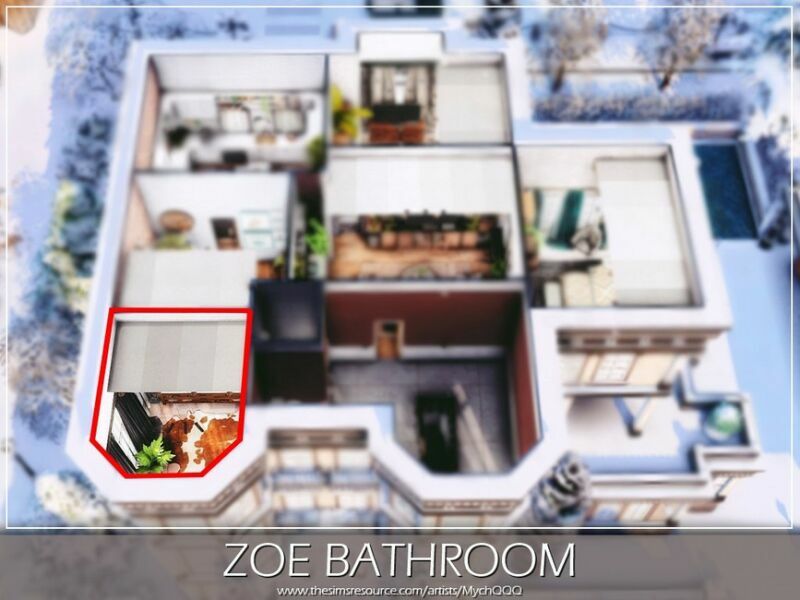 sims 4 cc zoe bathroom by mychqqq 6