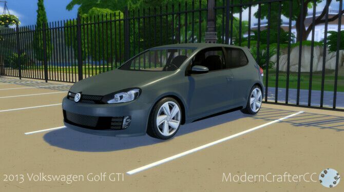 2013 Volkswagen Golf GTI Sims 4 CC