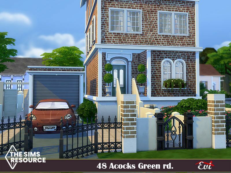 sims 4 cc 48 acocks green rd no cc by evi 3