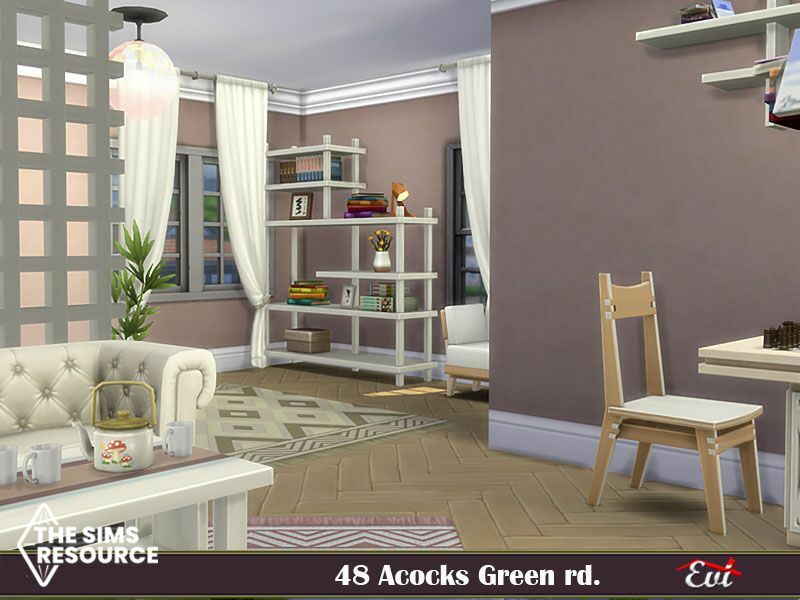 sims 4 cc 48 acocks green rd no cc by evi 7