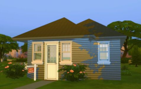 6 SIM Lane (Starter Home) By Ninjyone Sims 4 CC