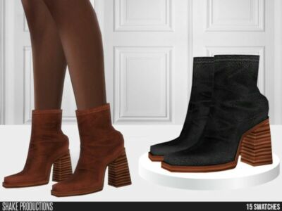 809 – High Heel Boots By Shakeproductions Sims 4 CC