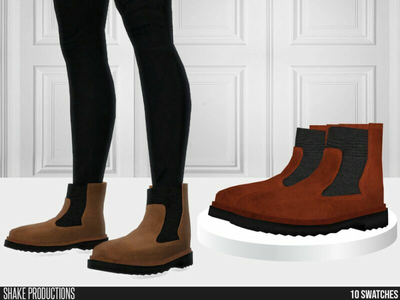 815 – Male Boots By Shakeproductions Sims 4 CC