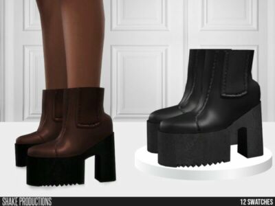 836 – High Heel Boots By Shakeproductions Sims 4 CC