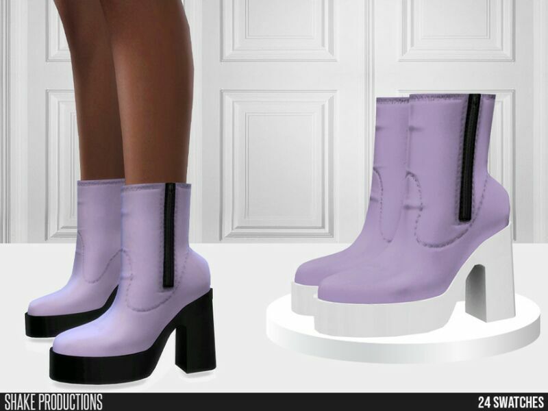 840 – High Heel Boots By Shakeproductions Sims 4 CC