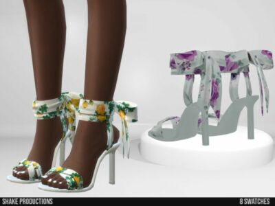 892- Print High Heels By Shakeproductions Sims 4 CC