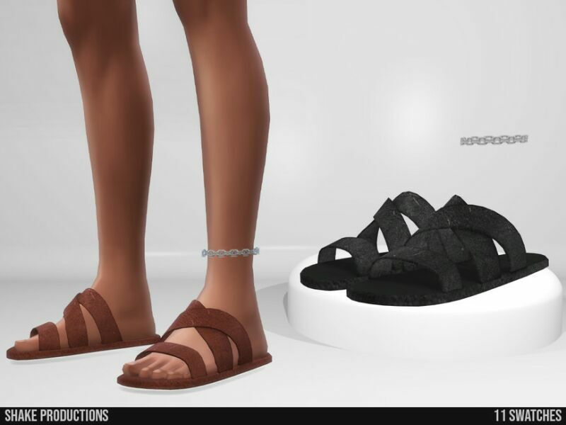 895 – Slippers (Male) By Shakeproductions Sims 4 CC