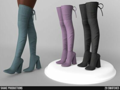 954- High Heel Boots By Shakeproductions Sims 4 CC