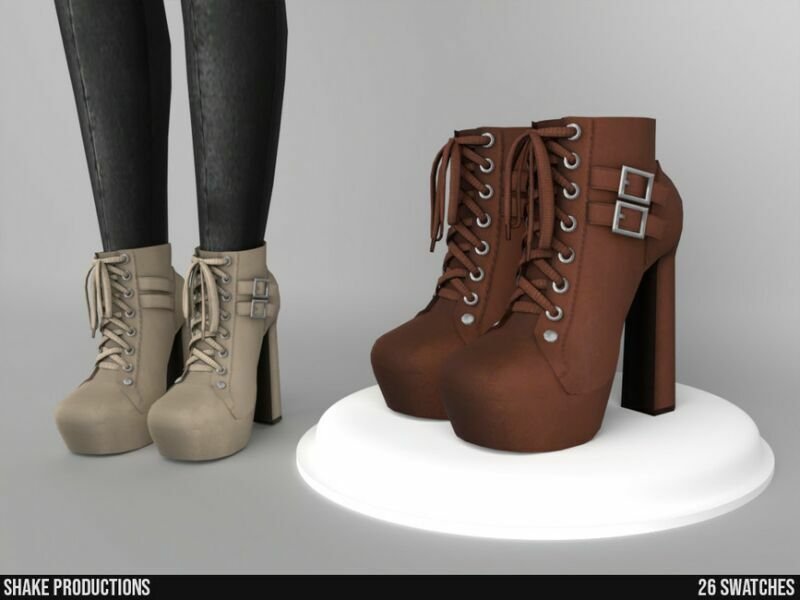 957 – High Heel Boots By Shakeproductions Sims 4 CC