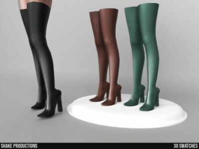 970- High Heel Boots By Shakeproductions Sims 4 CC