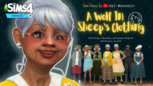 A Wolf In Sheep’S Clothing Starring Cherry Shepard By Oxi-Moronic Sims 4 CC