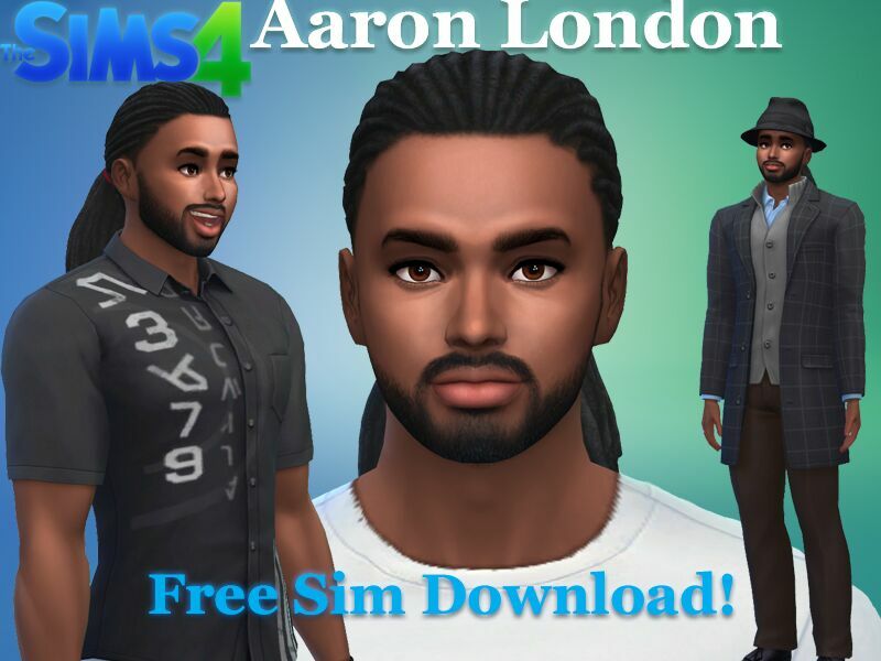 Aaron London Free Spellcaster SIM Download By VTK Sims 4 CC Download