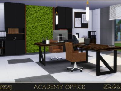 Academy Office By Dianasims Sims 4 CC