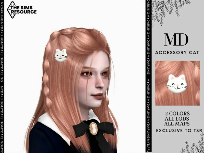 Accessory CAT Hair Child By Mydarling20 Sims 4 CC