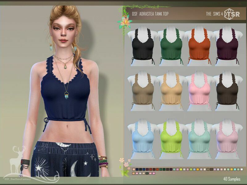 – Adrastea Tank TOP Sims 4 CC